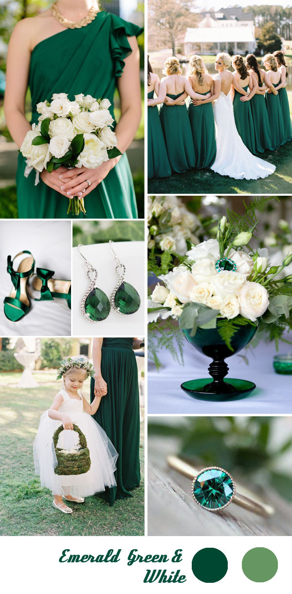 Wedding Colors Green
 Five Fantastic Spring and Summer Wedding Color Palette