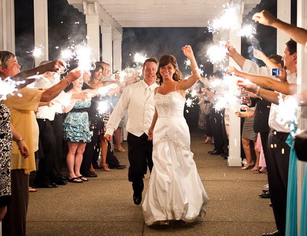 Wedding Day Sparklers
 How to Use Sparklers at a Wedding