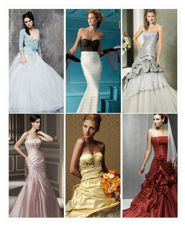 Wedding Dresses In Color
 Wedding Dress Color of Your Wedding Dress