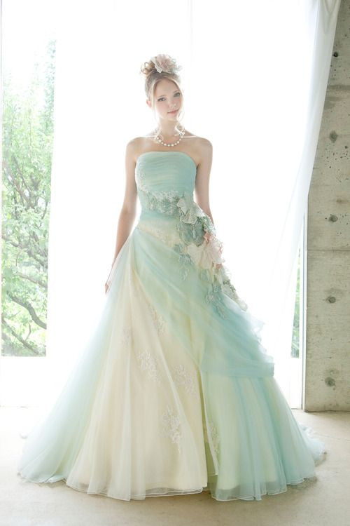 Wedding Dresses In Color
 Top 40 Breathtaking Water Color Wedding Dress for Summer