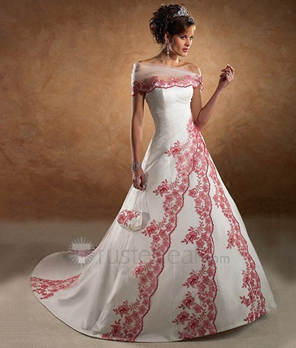 Wedding Dresses In Color
 Wedding Fashion Different Colored Wedding Gowns