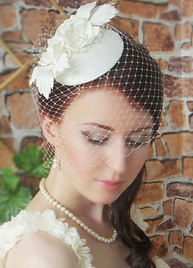 Wedding Fascinators With Veil
 Fascinator Bridal Fascinator Wedding Hat Wedding