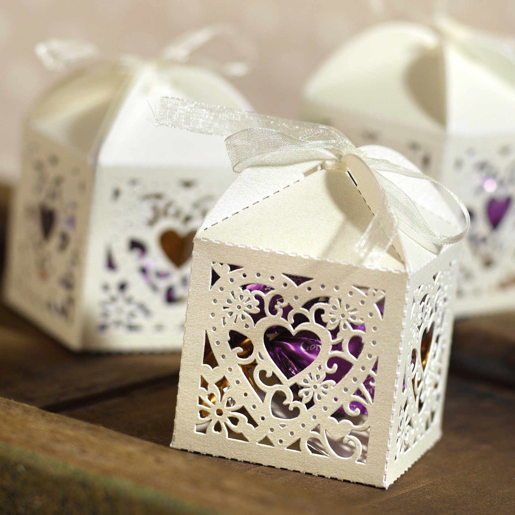 Wedding Favor Containers
 Decorative Wedding Favor Box – Candy Cake Weddings