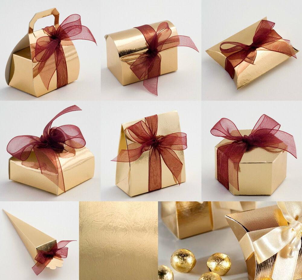 Wedding Favor Containers
 Best Quality DIY Gold Lari Wedding Party Favour Favor