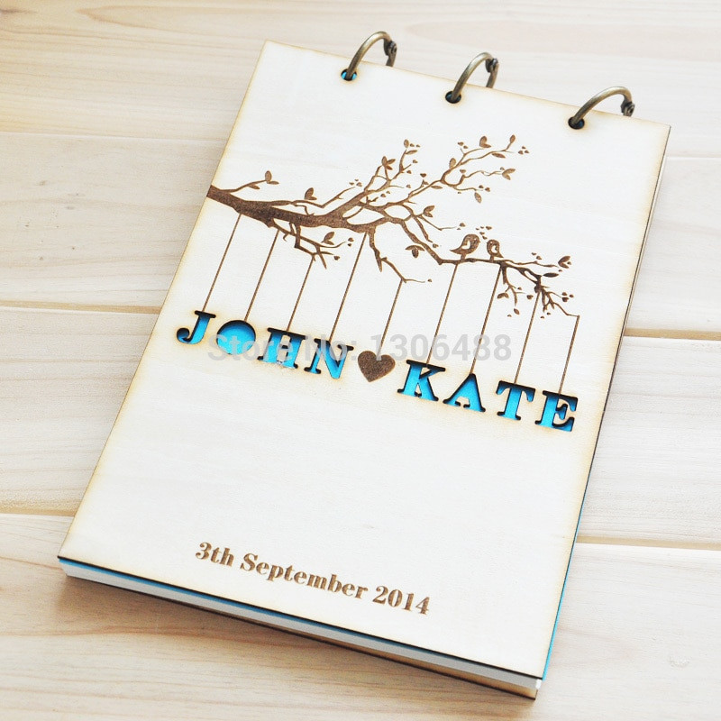 Wedding Guest Book Where To Buy
 Aliexpress Buy Personalized Wedding guest book