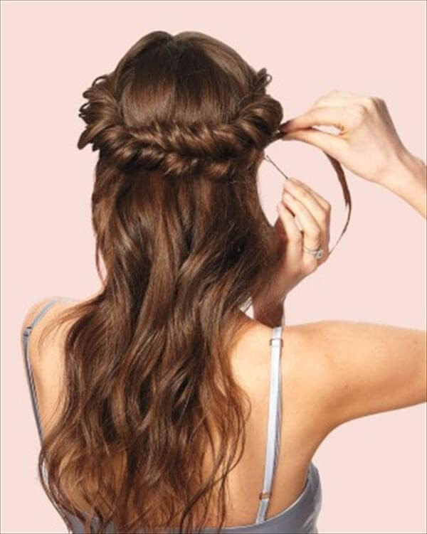 Wedding Hair DIY
 DIY Easy Handmade Hairstyles For Wedding