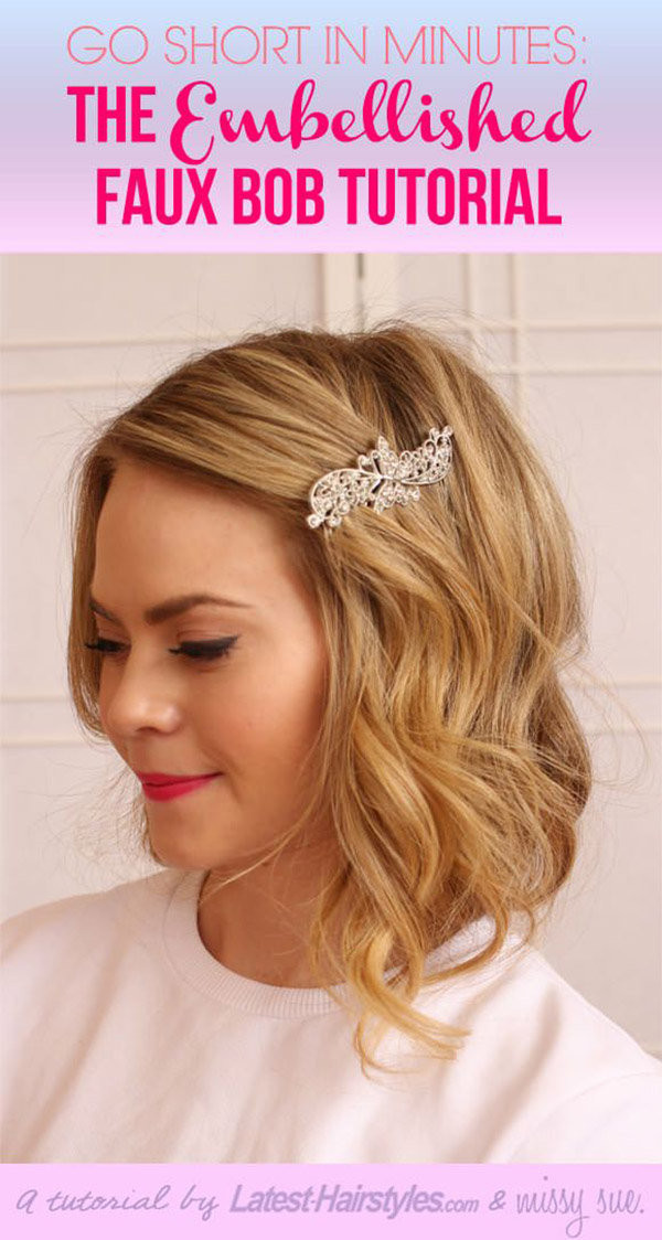 Wedding Hair DIY
 10 Beautiful DIY Hairstyles to Wear to a Wedding Page 9