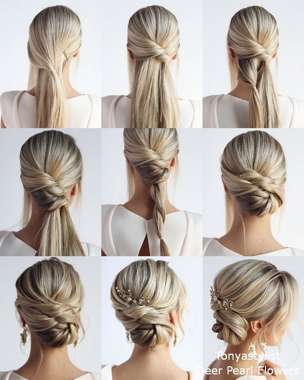 Wedding Hair DIY
 18 Wedding Hairstyles Tutorials for Brides and Bridesmaids