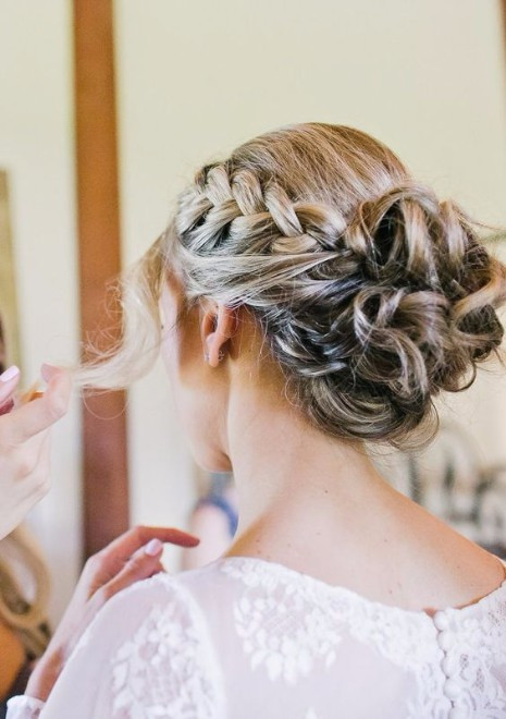 Wedding Hairstyle With Braid
 30 Elegant Outdoor Wedding Hairstyles Hairstyle on Point