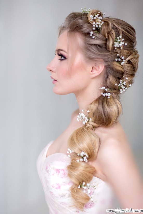 Wedding Hairstyle With Braid
 Stunning Wedding Hairstyles with Braids For Amazing Look