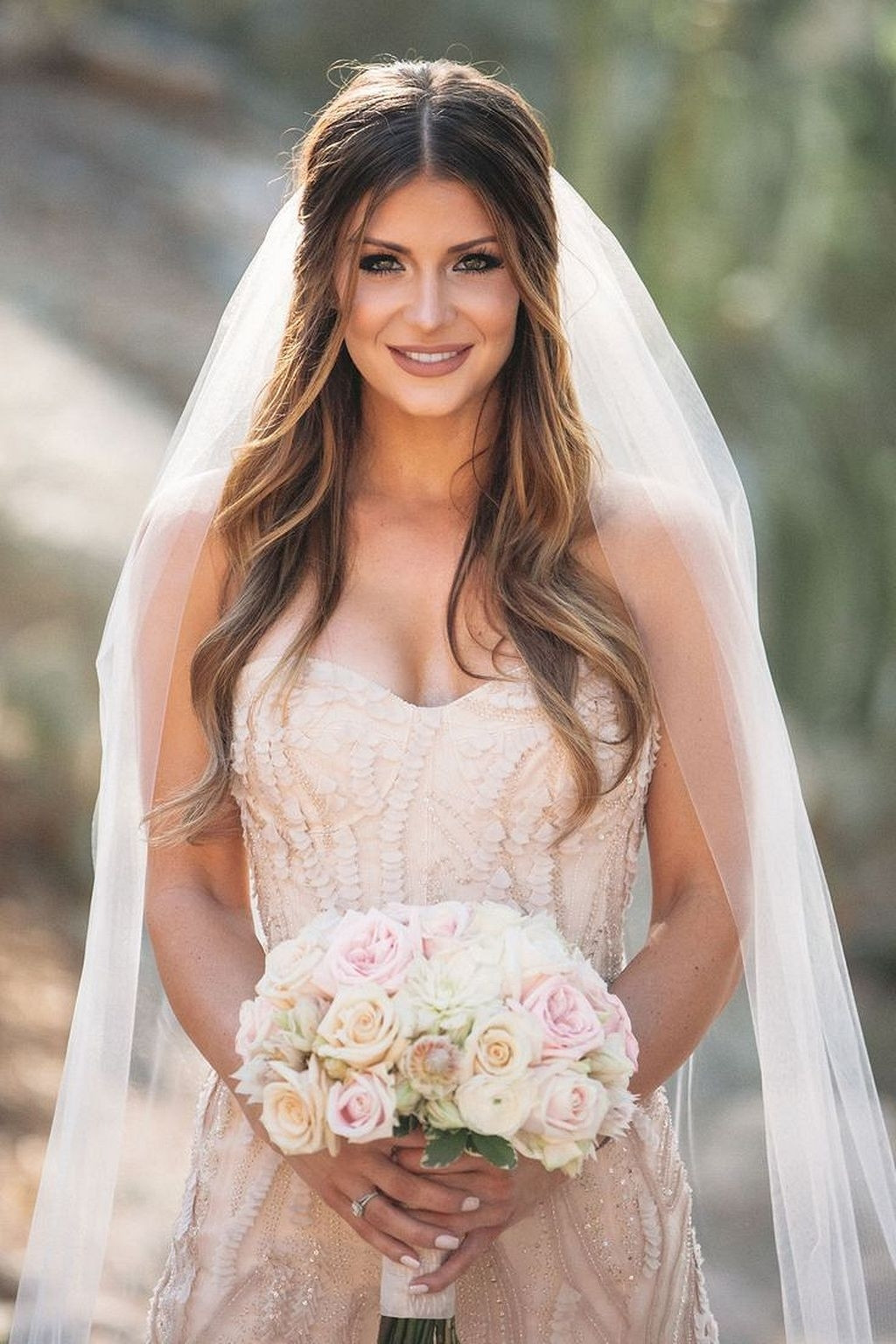 Wedding Hairstyle With Veil
 15 of Wedding Hairstyles For Long Hair Down With Veil