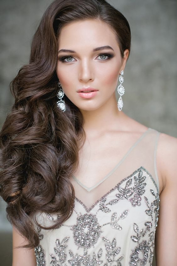 Wedding Hairstyles On The Side
 34 Elegant Side Swept Hairstyles You Should Try