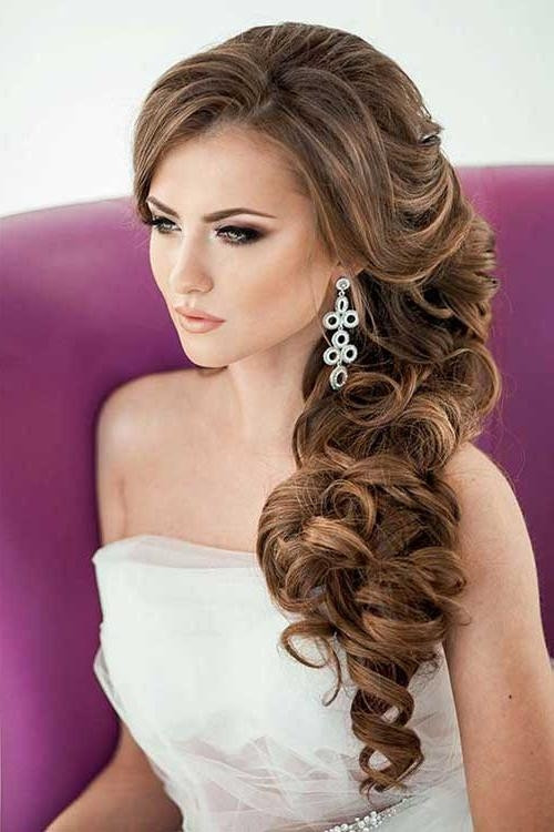 Wedding Hairstyles On The Side
 2019 Latest e Side Long Hairstyles