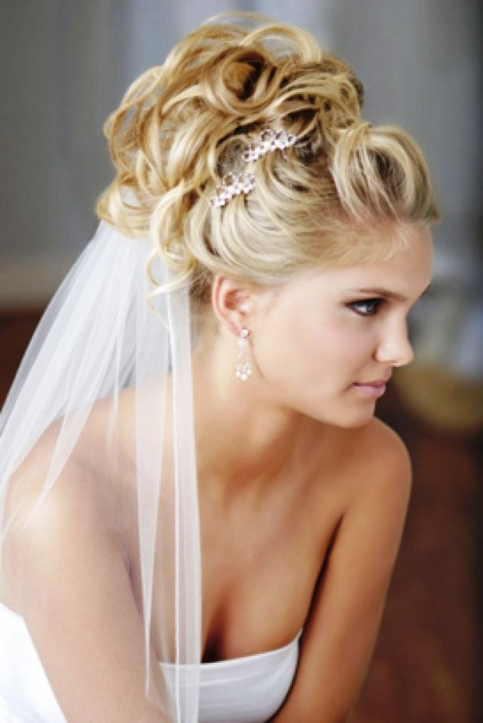 Wedding Hairstyles With A Veil
 Wedding Hairstyles With Veils