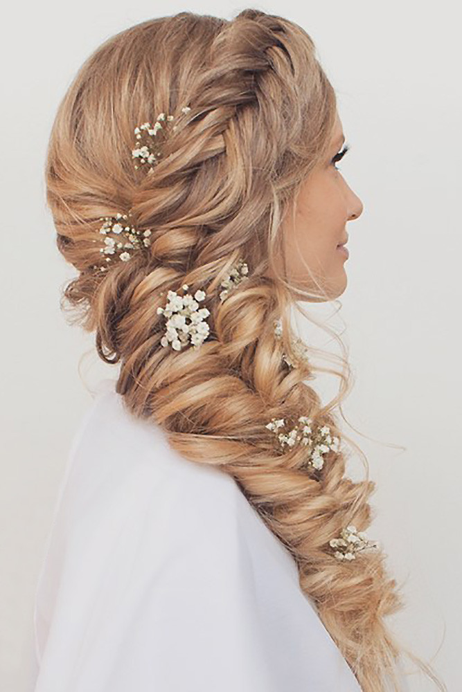 Wedding Hairstyles With Braids For Bridesmaids
 35 BRAIDED WEDDING HAIR IDEAS YOU WILL LOVE My Stylish Zoo