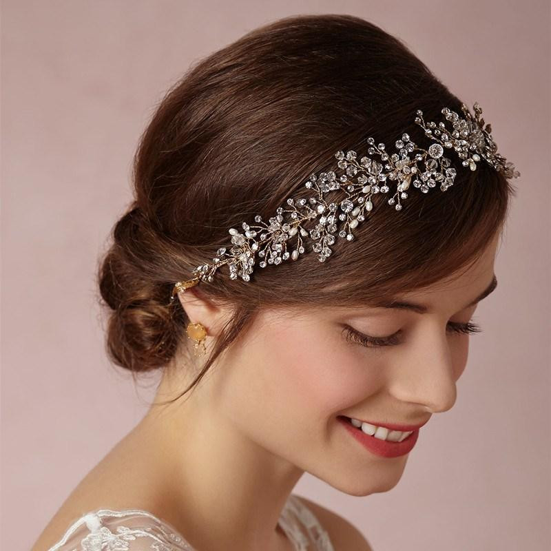 Wedding Head Bands
 Gorgeous Crystal Bridal Headband Wedding Rhinestone