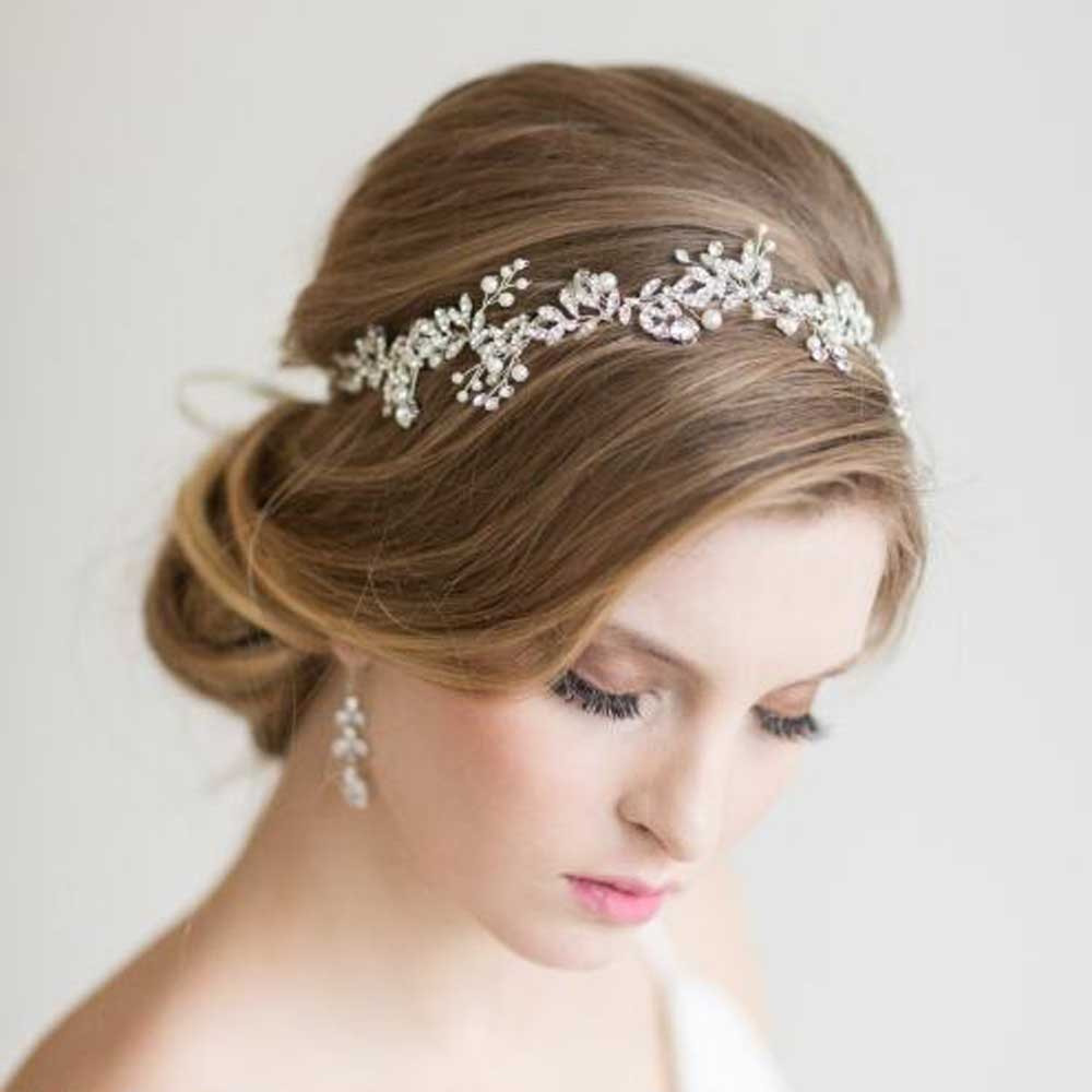 Wedding Head Bands
 Aliexpress Buy New Handmade Gold Silver Leaf Wedding