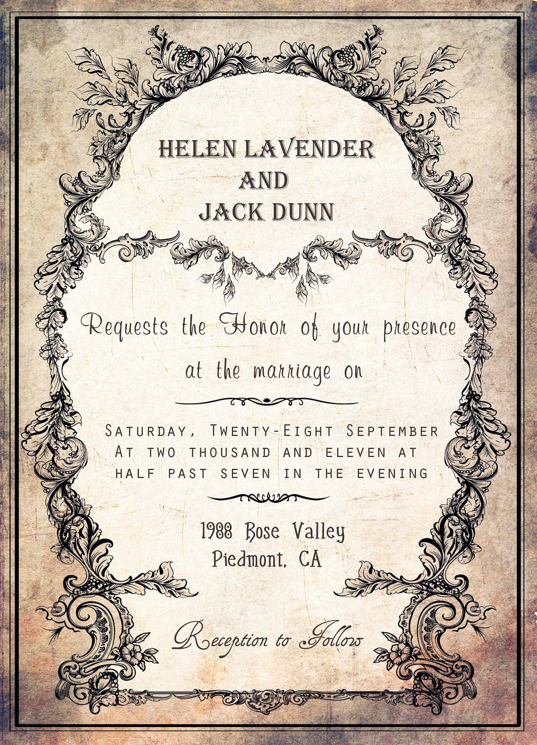 Wedding Invitation Templates Free
 Silver Wedding Invitations free wedding invitation templates