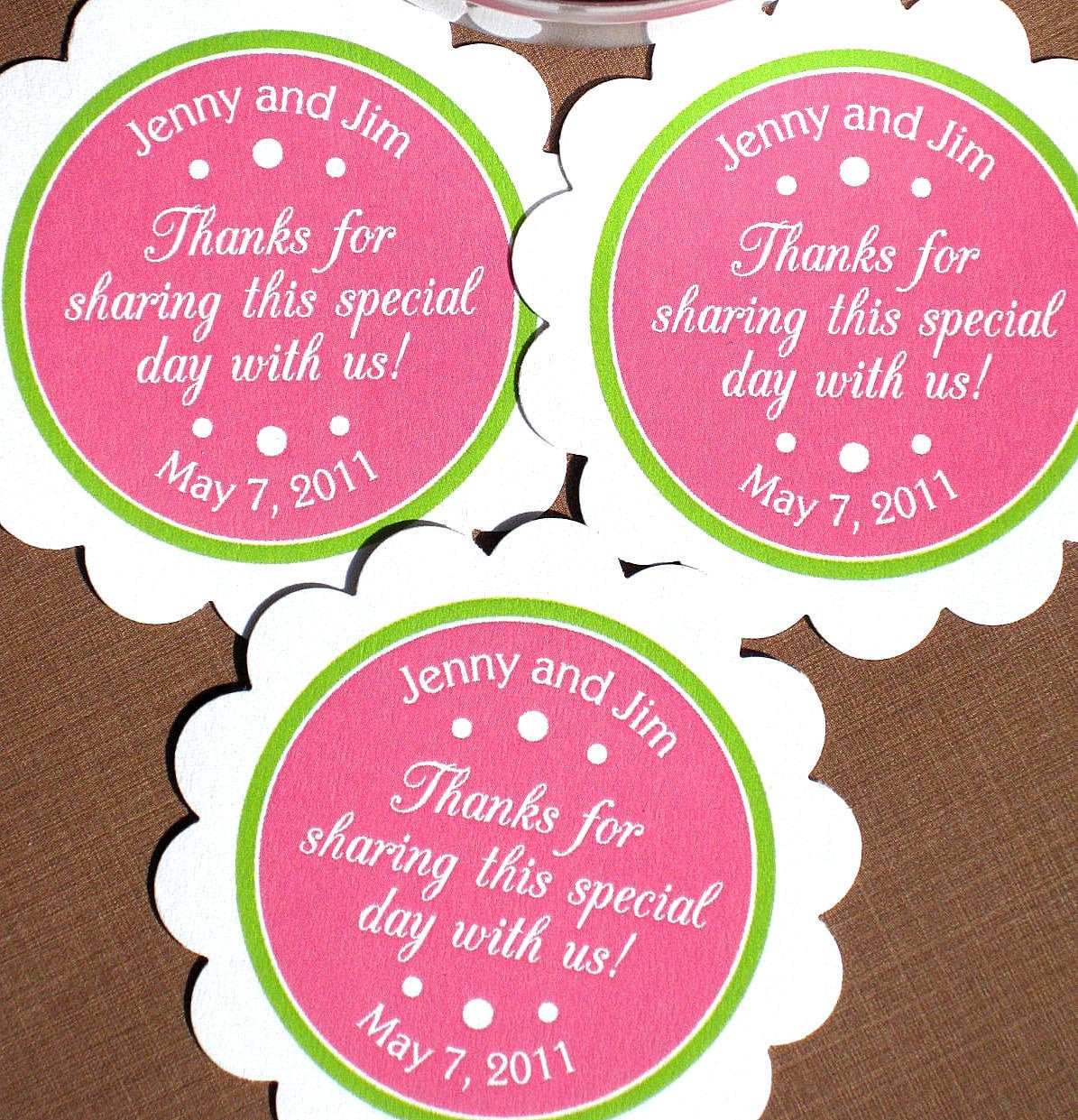 Wedding Labels For Favors
 Items similar to PRINTABLE Wedding Favor Labels for Tags