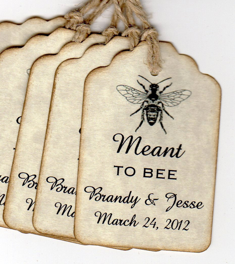 Wedding Labels For Favors
 Personalized Wedding Favor Tags Wedding Gift Tags Wedding Wish