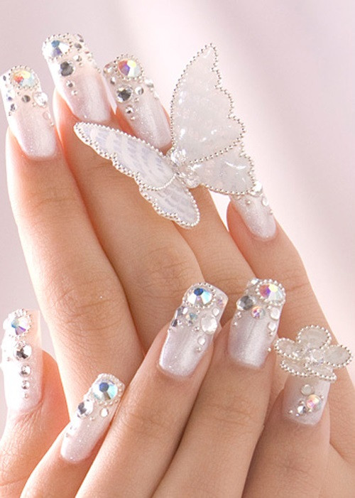 Wedding Nail Design
 The 15 Best Wedding Nail Ideas