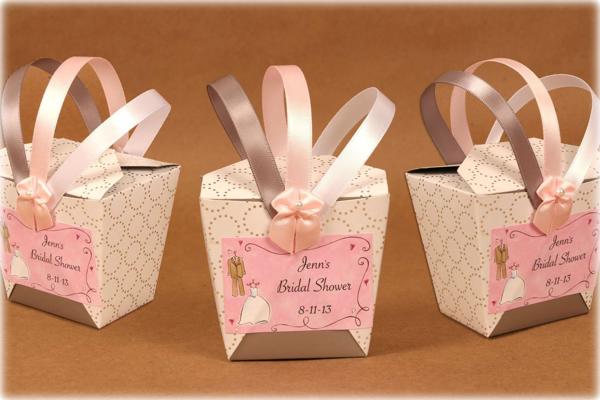 Wedding Party Favor
 Bridal Shower Favor Chinese Takeout Style Boxes