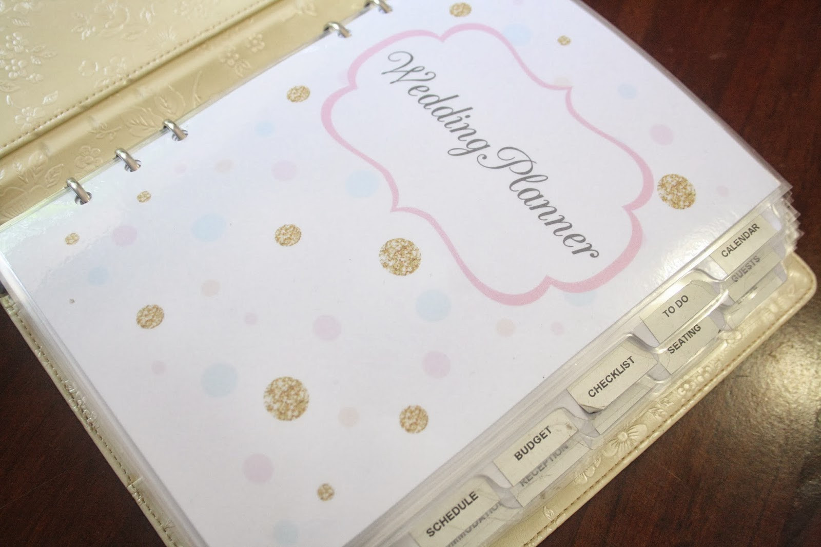 Wedding Planner Binder DIY
 Organized Wedding Planning