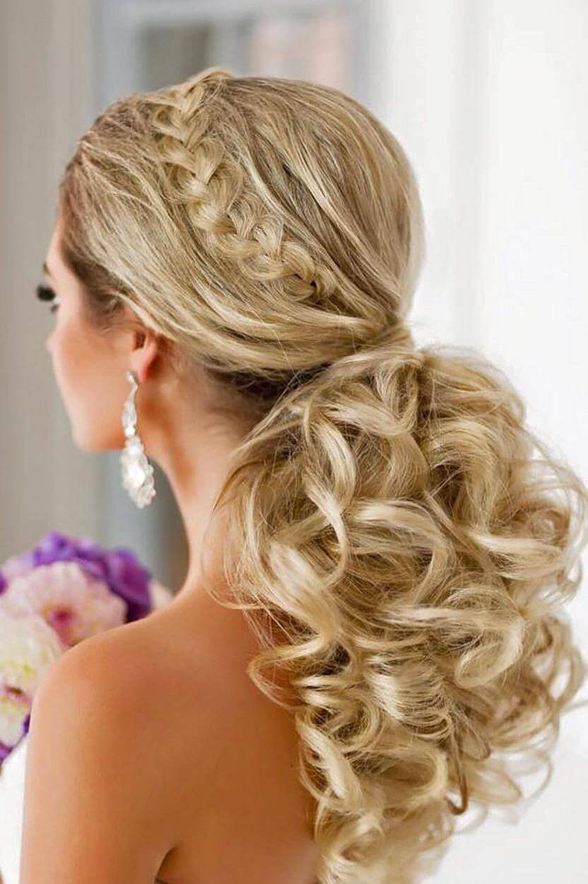 Wedding Ponytail Hairstyle
 31 Drop Dead Wedding Hairstyles for all Brides