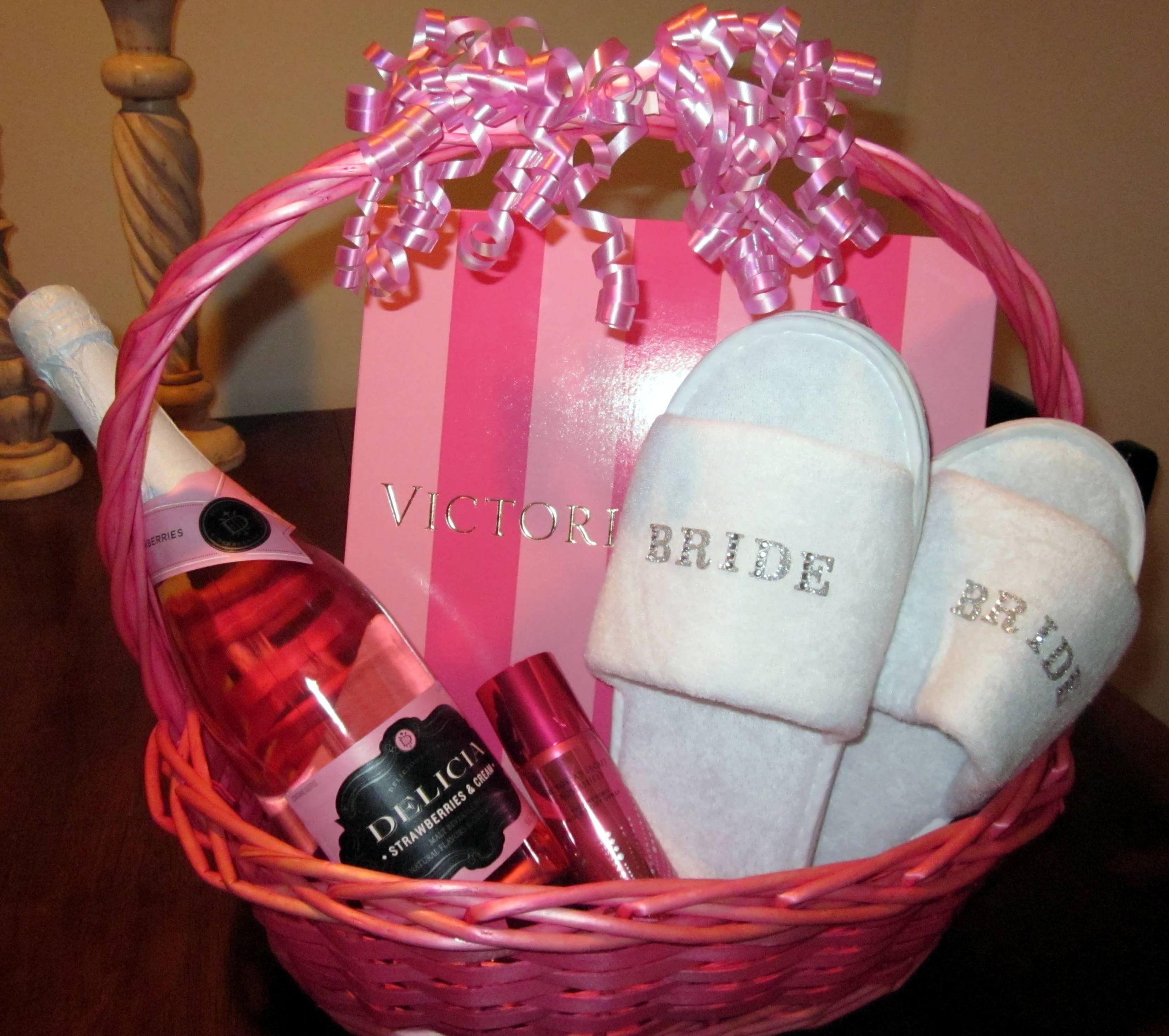 Wedding Shower Gift Baskets Ideas
 Bridal Shower Wine Gift Basket Poem