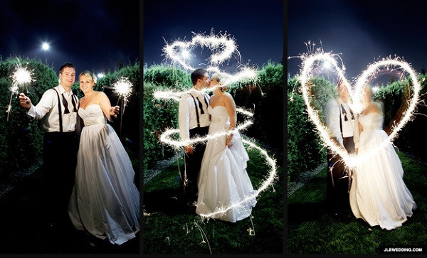 Wedding Sparkler Photos
 Ignite Your Night With Sparklers At Your Wedding