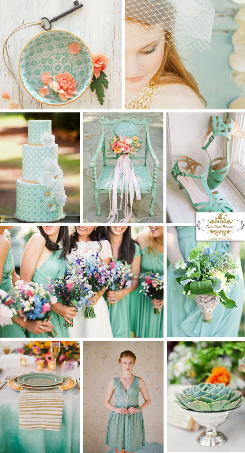 Wedding Themes For Spring
 Pantone Top 10 Wedding Color Ideas for Spring 2015