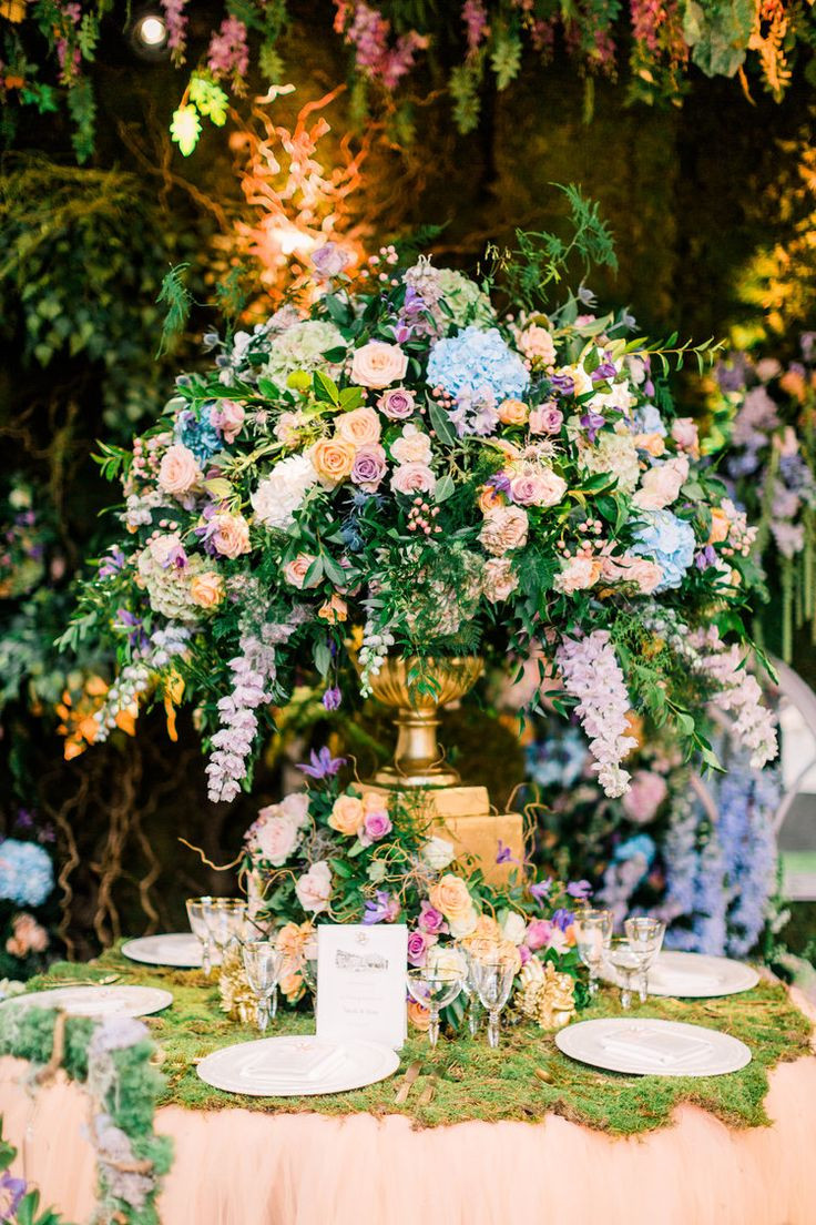 Wedding Themes Garden
 Enchanted Garden Wedding Theme Floral Inspiration with