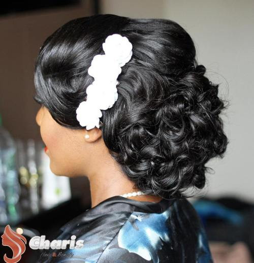 Wedding Updo For Black Hairstyles
 Top 20 Wedding Hairstyles for Medium Hair