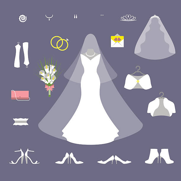 Wedding Veil Clipart
 Bridal Veil Illustrations Royalty Free Vector Graphics