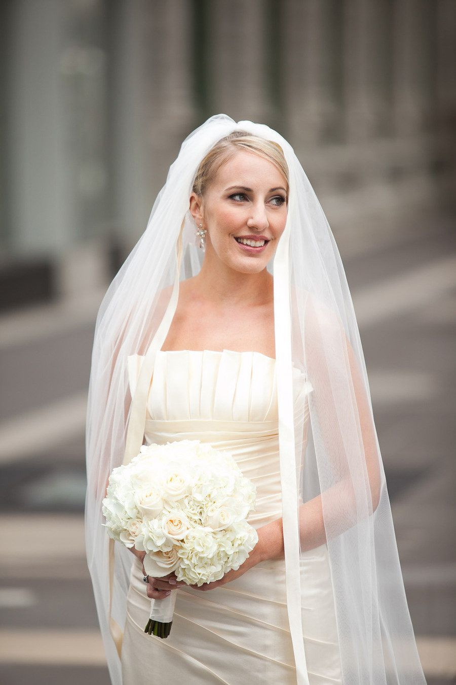 Wedding Veils Chicago
 Chicago Yacht Club Wedding by Sarah Postma graphy