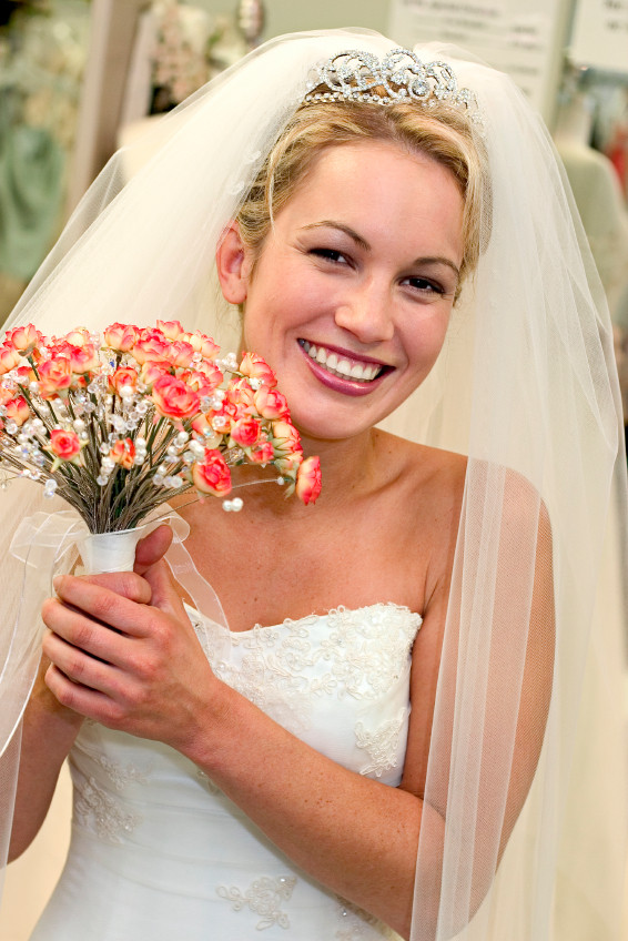 Wedding Veils With Long Hair
 long wedding veils and tiaras