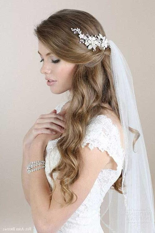 Wedding Veils With Long Hair
 15 of Long Hairstyles Veils Wedding