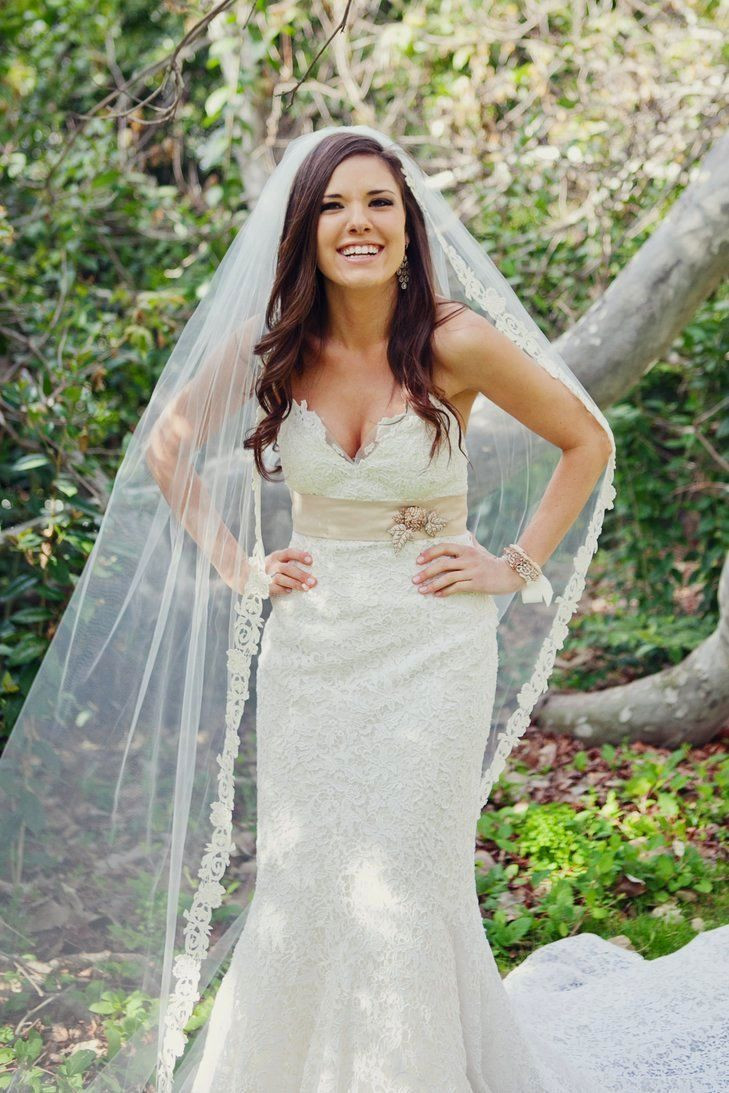 Wedding Veils With Long Hair
 Wedding Hairstyles With Veil Pinterest