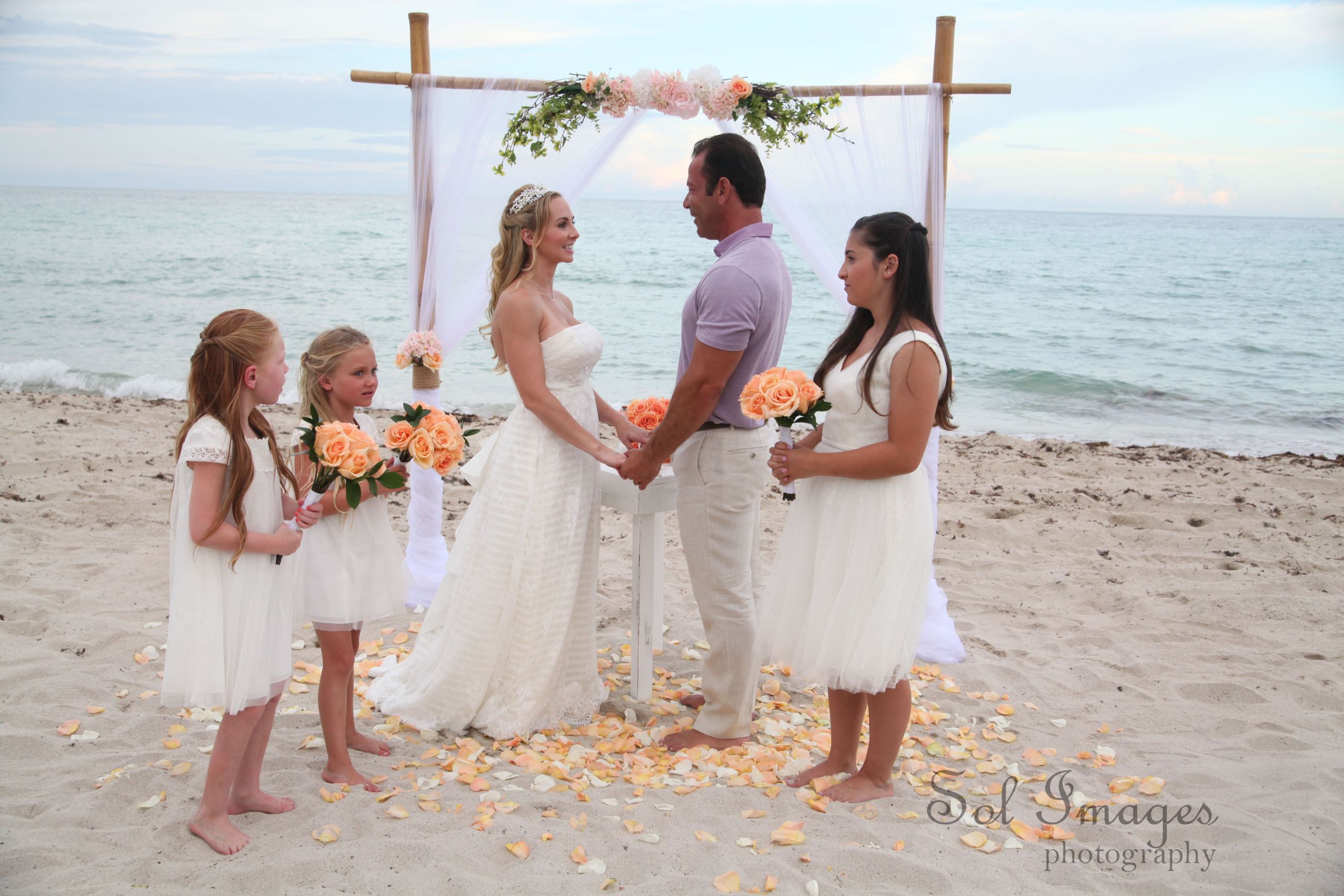 Weddings At The Beach
 Fontainebleau Miami Beach Wedding Wedding Bells