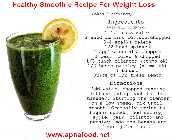 Weight Loss Smoothie Recipes Free
 Weight Loss Smoothie Recipes Free