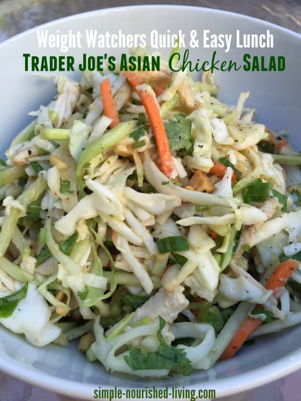 Weight Watcher Chicken Salad Recipe
 Easy Trader Joes Asian Chicken Salad