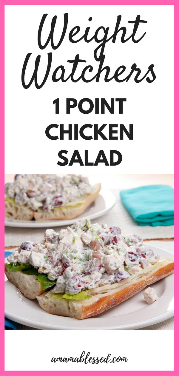 Weight Watcher Chicken Salad Recipe
 Weight Watchers Chicken Salad Low Points and Delicious