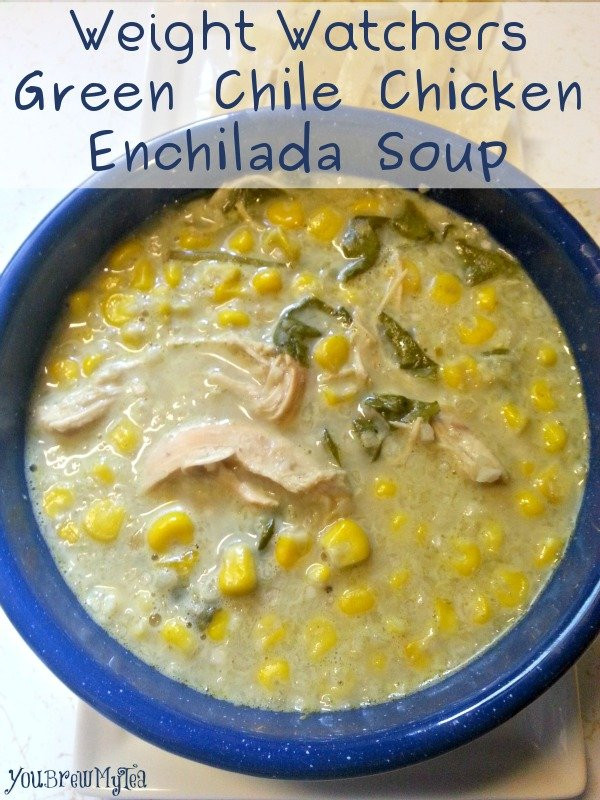 Weight Watcher Chicken Soup Recipe
 Weight Watchers Green Chile Chicken Enchilada Soup You