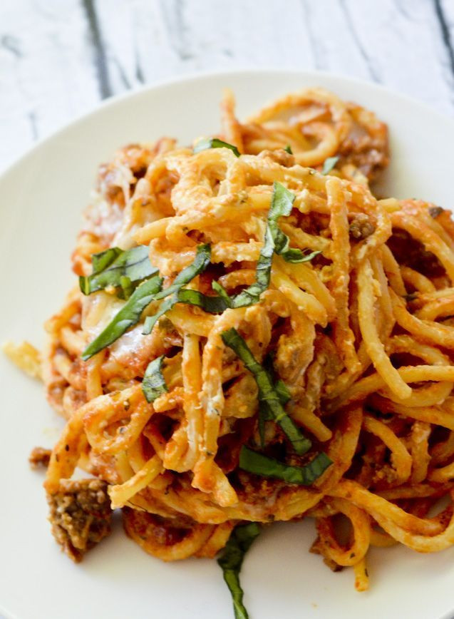 Weight Watchers Baked Spaghetti
 Baked Cream Cheese Spaghetti Casserole – Weight Watcher