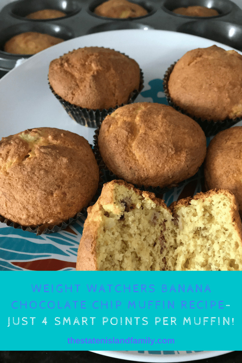 Weight Watchers Banana Muffin Recipes
 Weight Watchers Banana Chocolate Chip Muffin Recipe