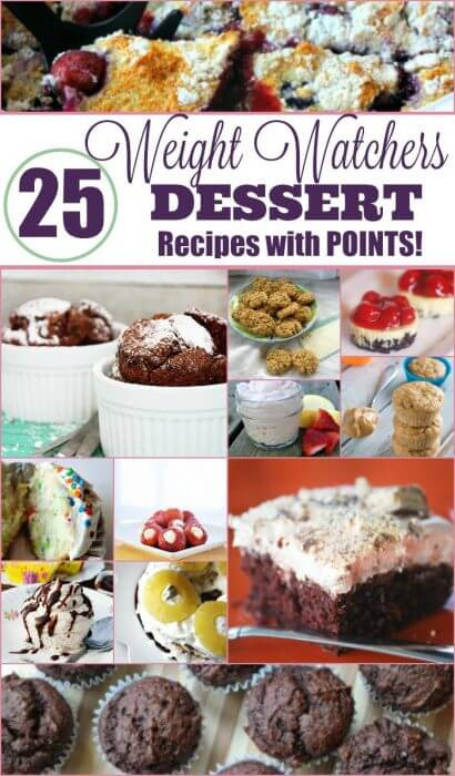 Weight Watchers Desserts Smart Points
 25 Weight Watchers Dessert Recipes with Points Plus Real