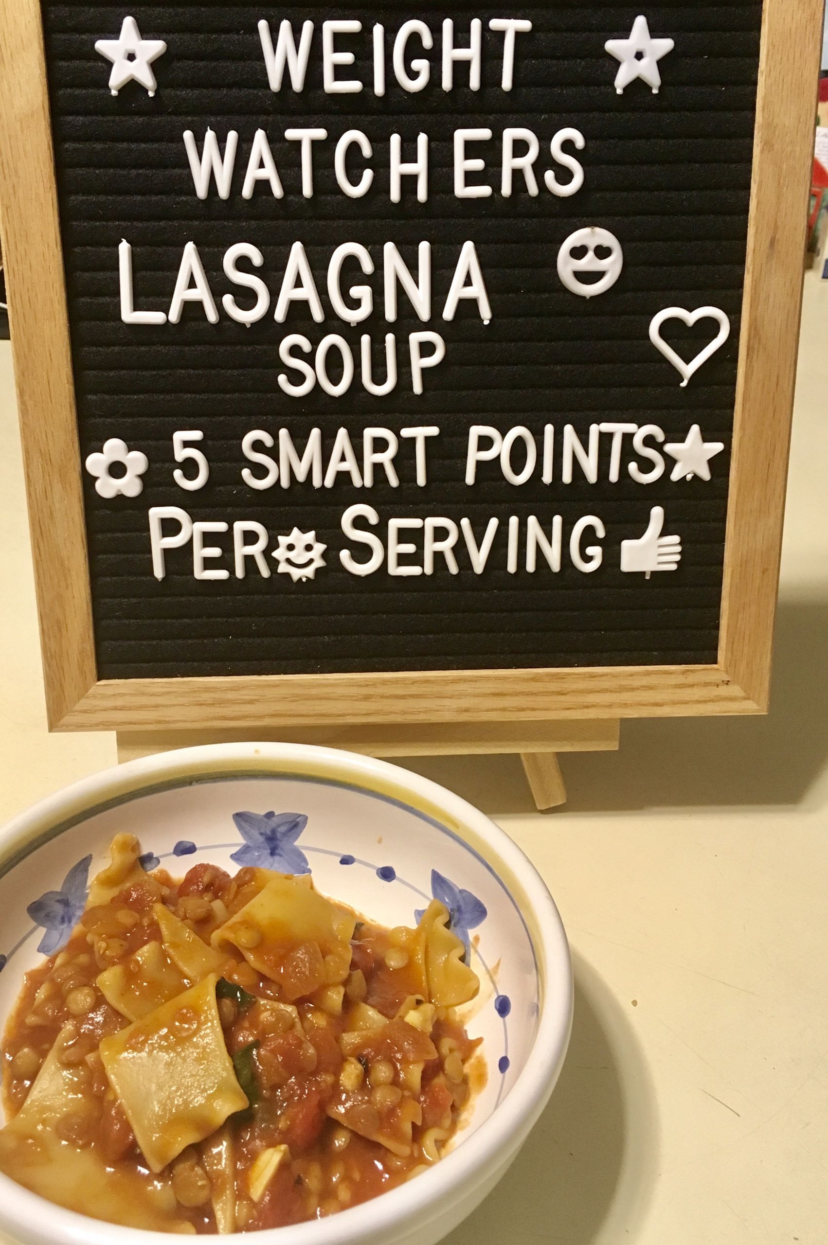 Weight Watchers Lasagna Soup
 e Pot Lasagna Soup 5 points per serving on Weight