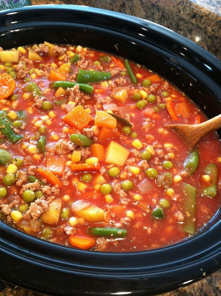 Weight Watchers Vegetable Beef Soup
 Pin on Food