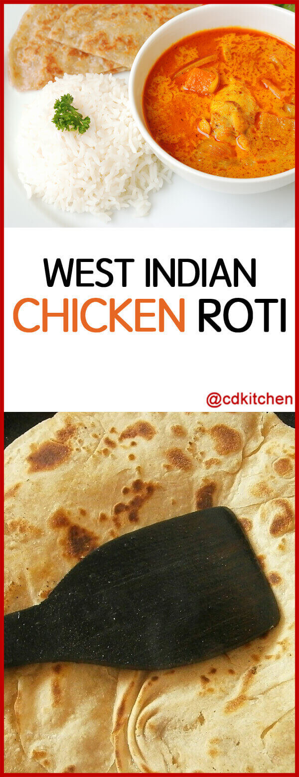 West Indian Recipes
 West Indian Chicken Roti Recipe