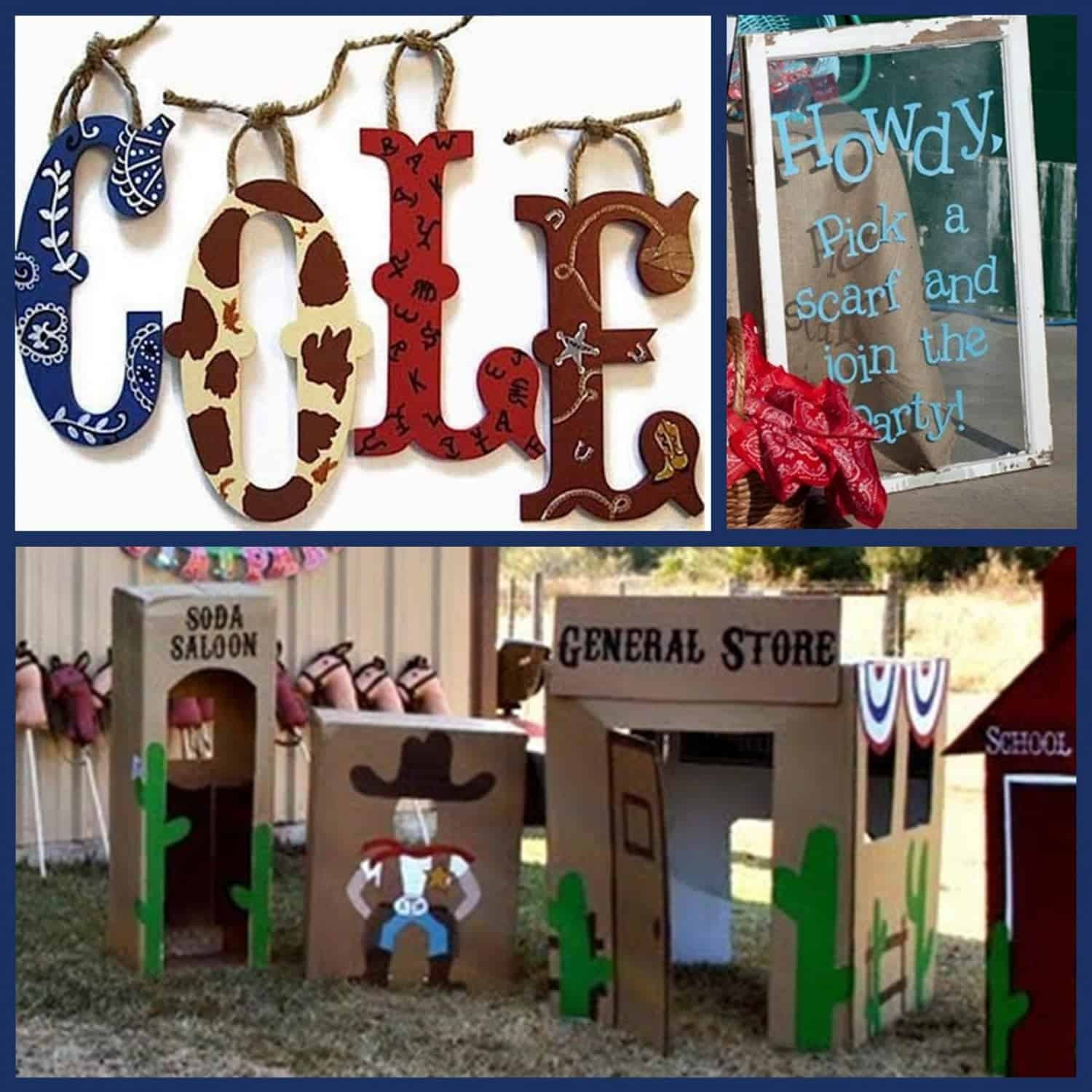 Western Kids Party
 Cowboy Party Wild and Western Party Ideas Mimi s Dollhouse